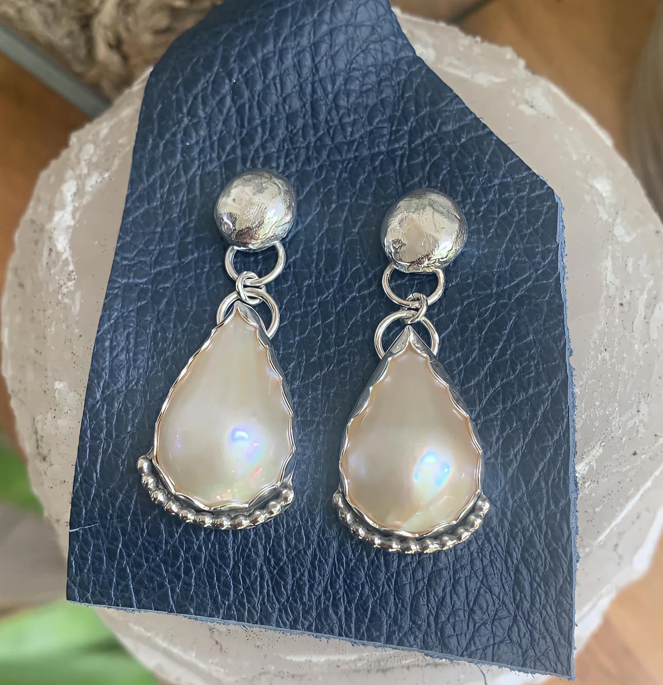 Pearl Teardrop Earrings